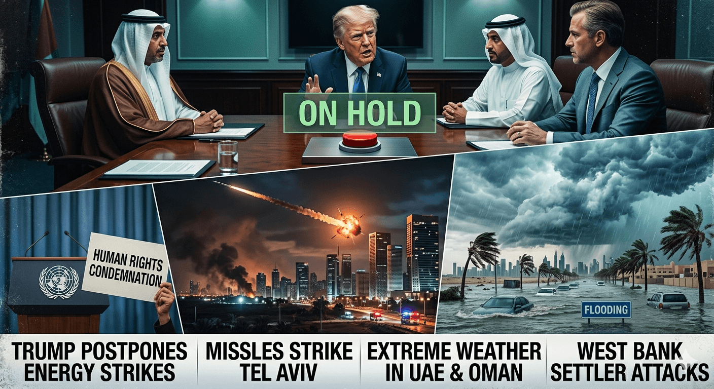 Middle East Head Line – Tuesday, March 24, 2026