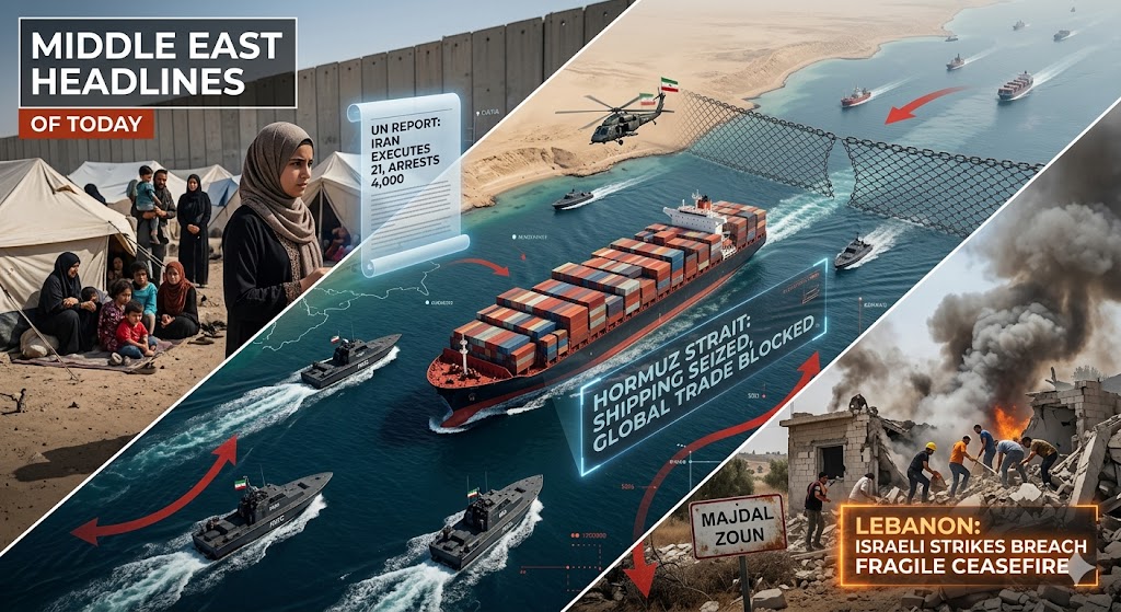 Middle East Head Line –Wednesday, April 29, 2026